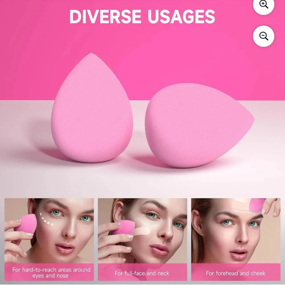 6 PCS Colorful Makeup Sponge Set - Picture 3 of 3